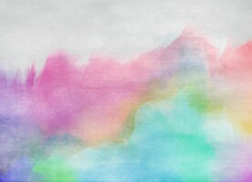 创意水彩抽象艺术画水彩晕染