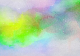 创意水彩抽象艺术画水彩晕染