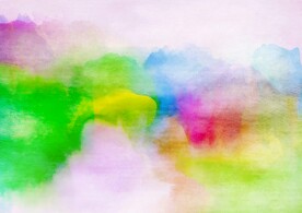 创意水彩抽象艺术画水彩晕染