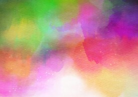 创意水彩抽象艺术画水彩晕染