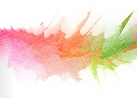 创意水彩抽象艺术画水彩晕染