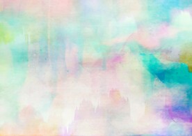 创意水彩抽象艺术画水彩晕染