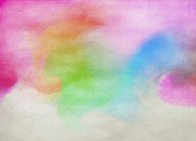 创意水彩抽象艺术画水彩晕染