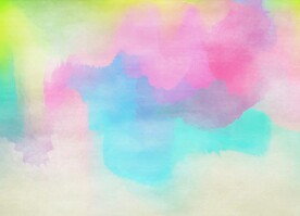 创意水彩抽象艺术画水彩晕染