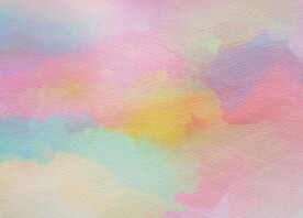 创意水彩抽象艺术画水彩晕染