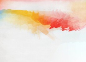 创意水彩抽象艺术画水彩晕染