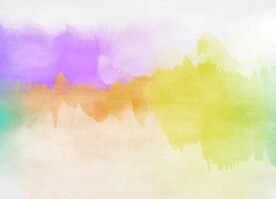 创意水彩抽象艺术画水彩晕染