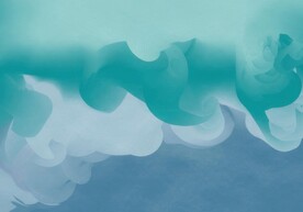 创意水彩抽象艺术画水彩晕染