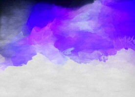 创意水彩抽象艺术画水彩晕染