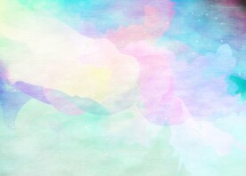 创意水彩抽象艺术画水彩晕染