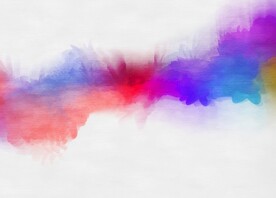 创意水彩抽象艺术画水彩晕染