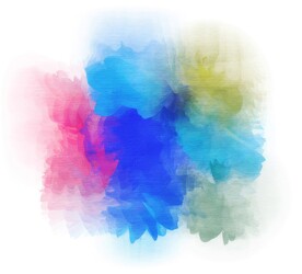 创意水彩抽象艺术画水彩晕染