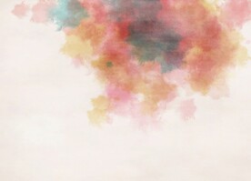 创意水彩抽象艺术画水彩晕染