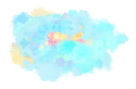 创意水彩抽象艺术画水彩晕染