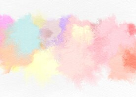 创意水彩抽象艺术画水彩晕染