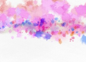创意水彩抽象艺术画水彩晕染