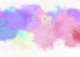 创意水彩抽象艺术画水彩晕染