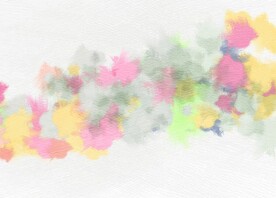 创意水彩抽象艺术画水彩晕染