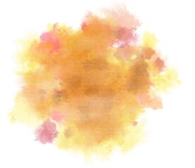 创意水彩抽象艺术画水彩晕染