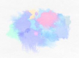 创意水彩抽象艺术画水彩晕染
