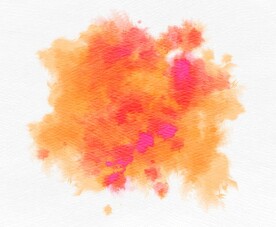 创意水彩抽象艺术画水彩晕染