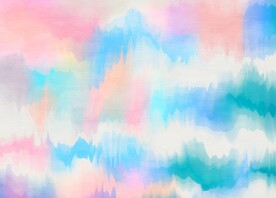 创意水彩抽象艺术画水彩晕染