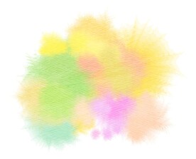 创意水彩抽象艺术画水彩晕染