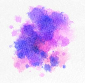 创意水彩抽象艺术画水彩晕染