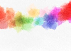 创意水彩抽象艺术画水彩晕染