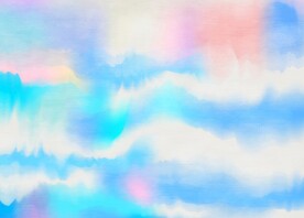 创意水彩抽象艺术画水彩晕染