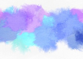 创意水彩抽象艺术画水彩晕染