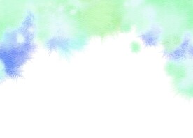 创意水彩抽象艺术画水彩晕染