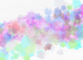 创意水彩抽象艺术画水彩晕染