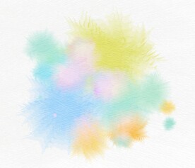 创意水彩抽象艺术画水彩晕染