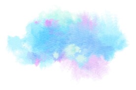 创意水彩抽象艺术画水彩晕染