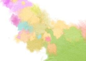 创意水彩抽象艺术画水彩晕染