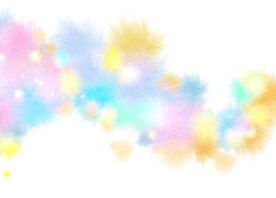 创意水彩抽象艺术画水彩晕染