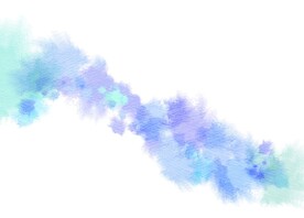 创意水彩抽象艺术画水彩晕染