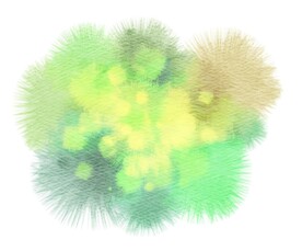 创意水彩抽象艺术画水彩晕染