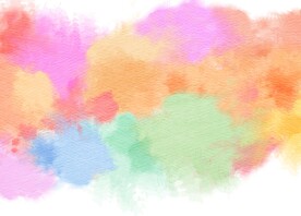 创意水彩抽象艺术画水彩晕染