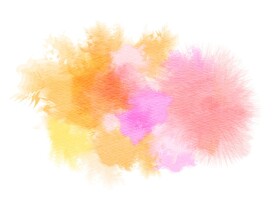 创意水彩抽象艺术画水彩晕染