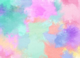 创意水彩抽象艺术画水彩晕染