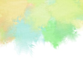 创意水彩抽象艺术画水彩晕染