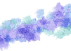 创意水彩抽象艺术画水彩晕染