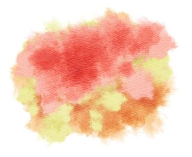 创意水彩抽象艺术画水彩晕染