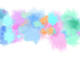 创意水彩抽象艺术画水彩晕染