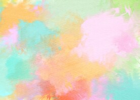 创意水彩抽象艺术画水彩晕染