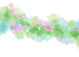 创意水彩抽象艺术画水彩晕染