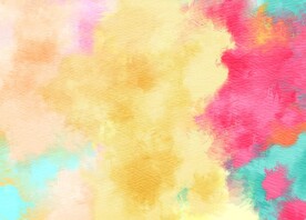 创意水彩抽象艺术画水彩晕染