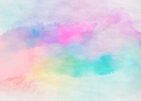 创意水彩抽象艺术画水彩晕染